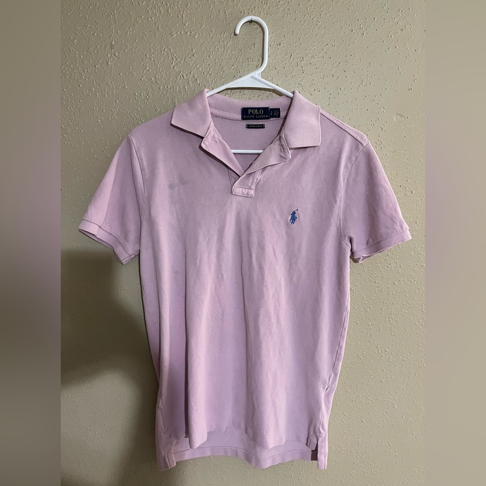 RALPH LAUREN | PINK POLO (SIZE S)